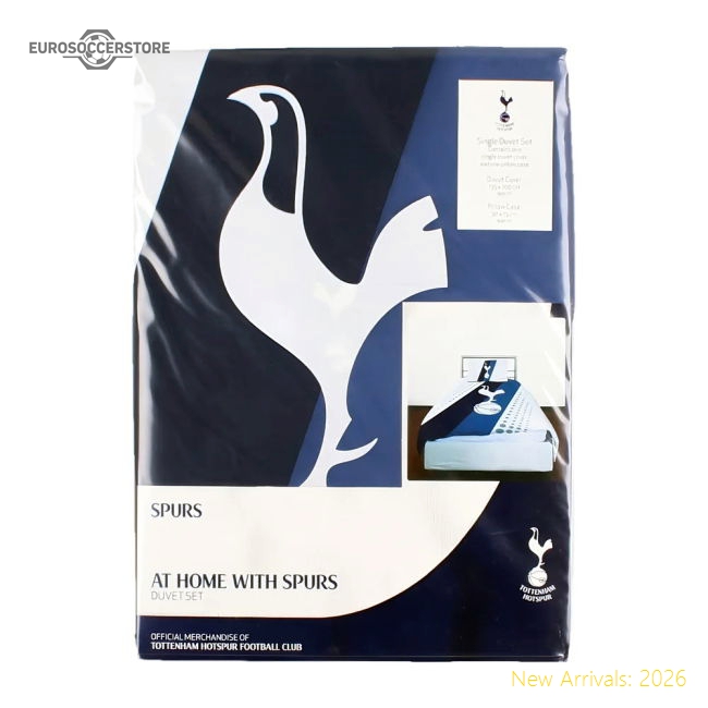 Premium Tottenham Single Duvet Set - Premium Quality Baby Football