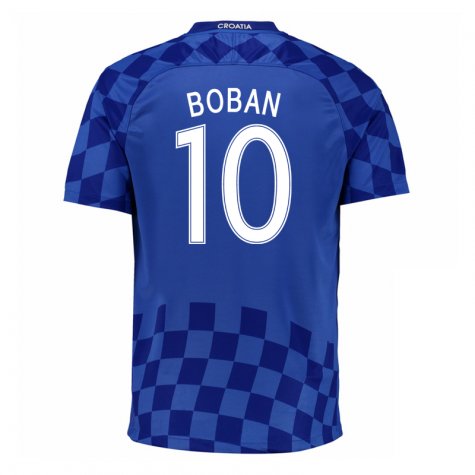 Croatia Away 2016 Boban 10 Soccer Jersey Shirt - Official Replica