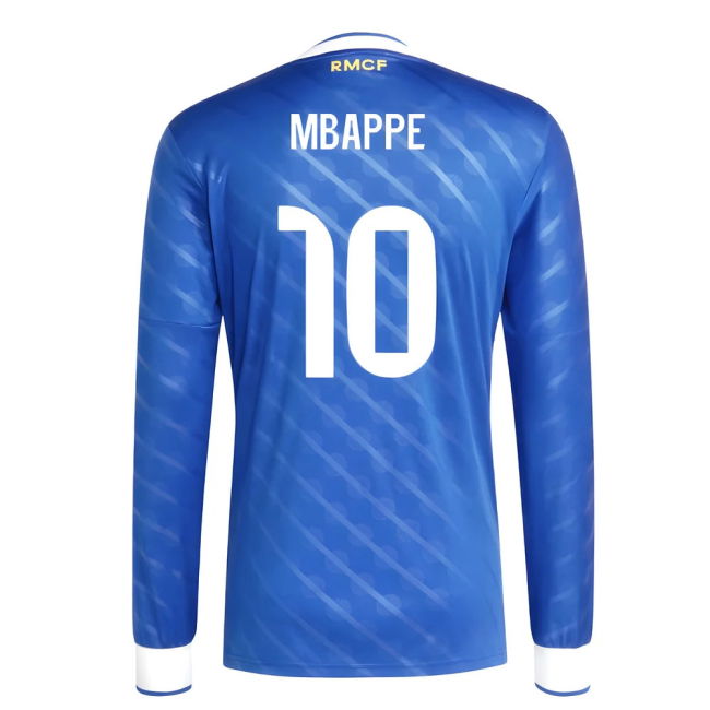 2025-2026 Real Madrid Third Sleek Football Shirt (Mbappe 10)