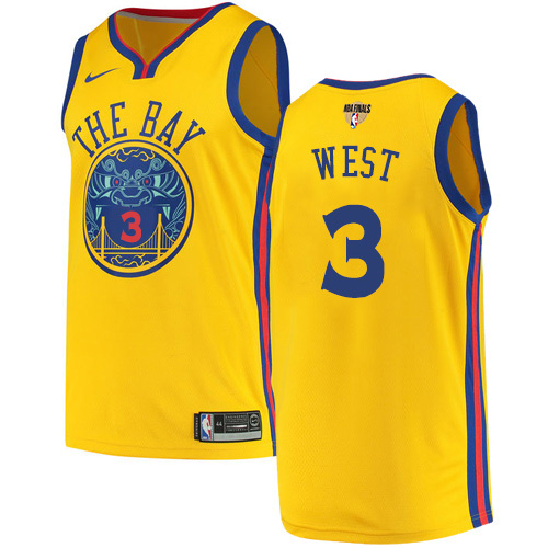 Nike Warriors Gold State Warriors #3 Jersey - Reasonably Priced