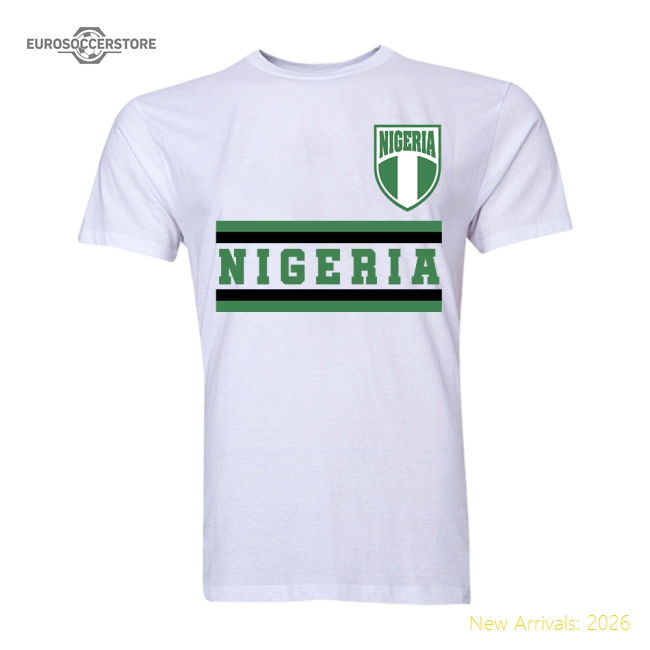 Super Eagles Core Football Country T-shirt (white) - Fan Collection