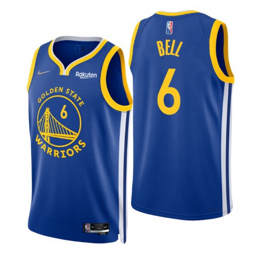 Jordan GSW #6 Signature Edition Game Jersey Athletic Fit Game-Day