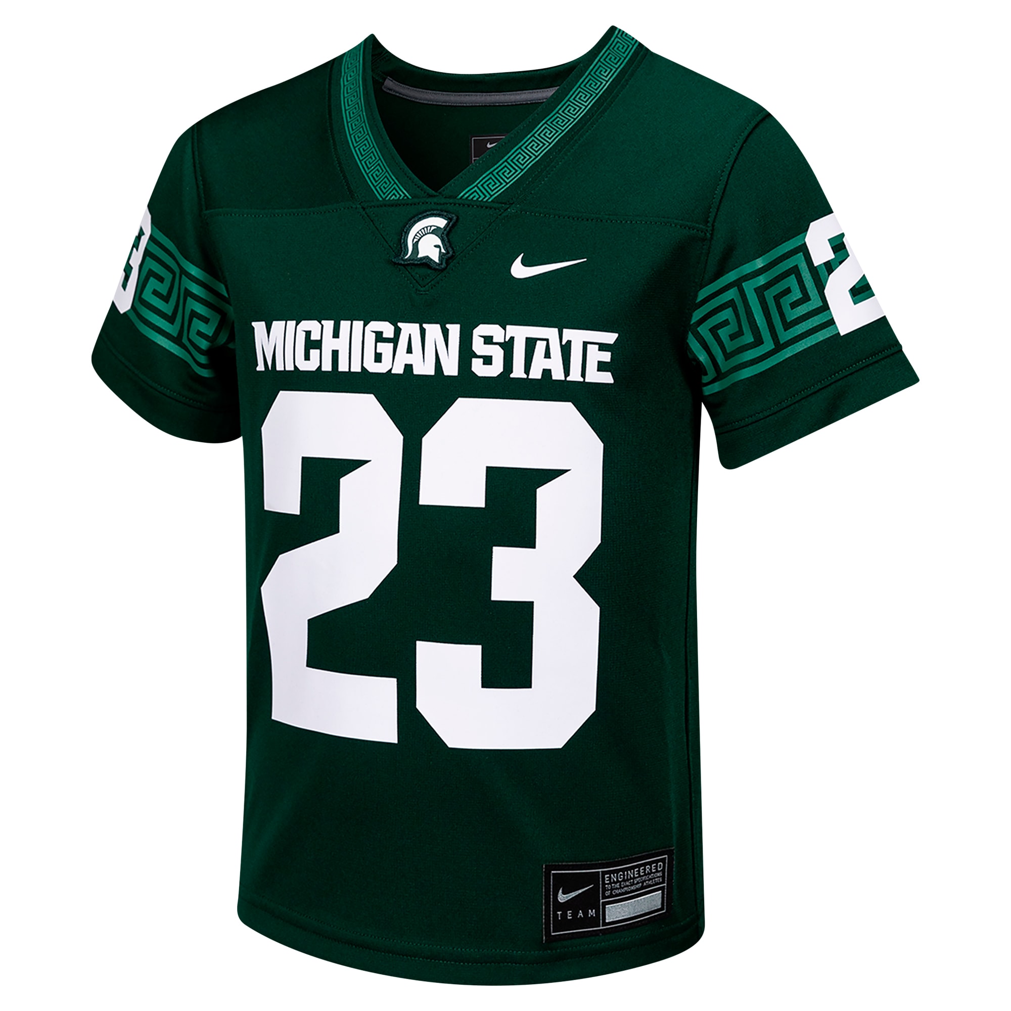 [NJP] Michigan State Spartans Preschool Untouchable Football Jersey - Green