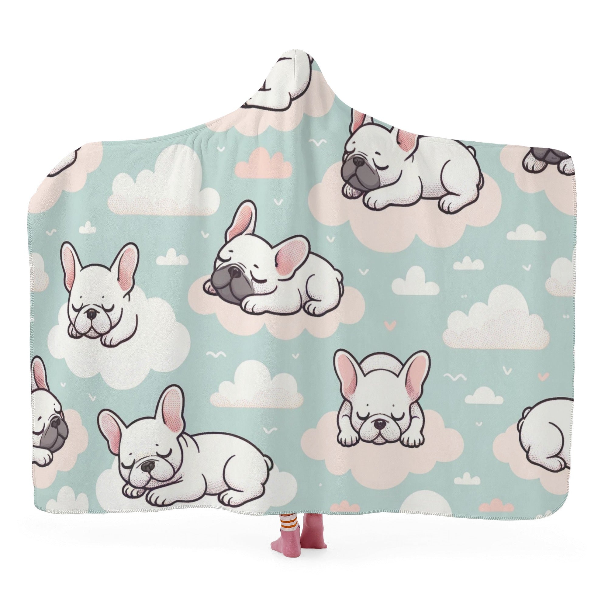 Street-Ready Stylish Moose - Hooded Blanket for Daily Life Comfortable