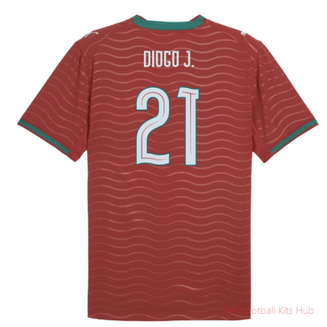 [LK] 2026/27 Portugal Authentic Home Shirt (Diogo J. 21)