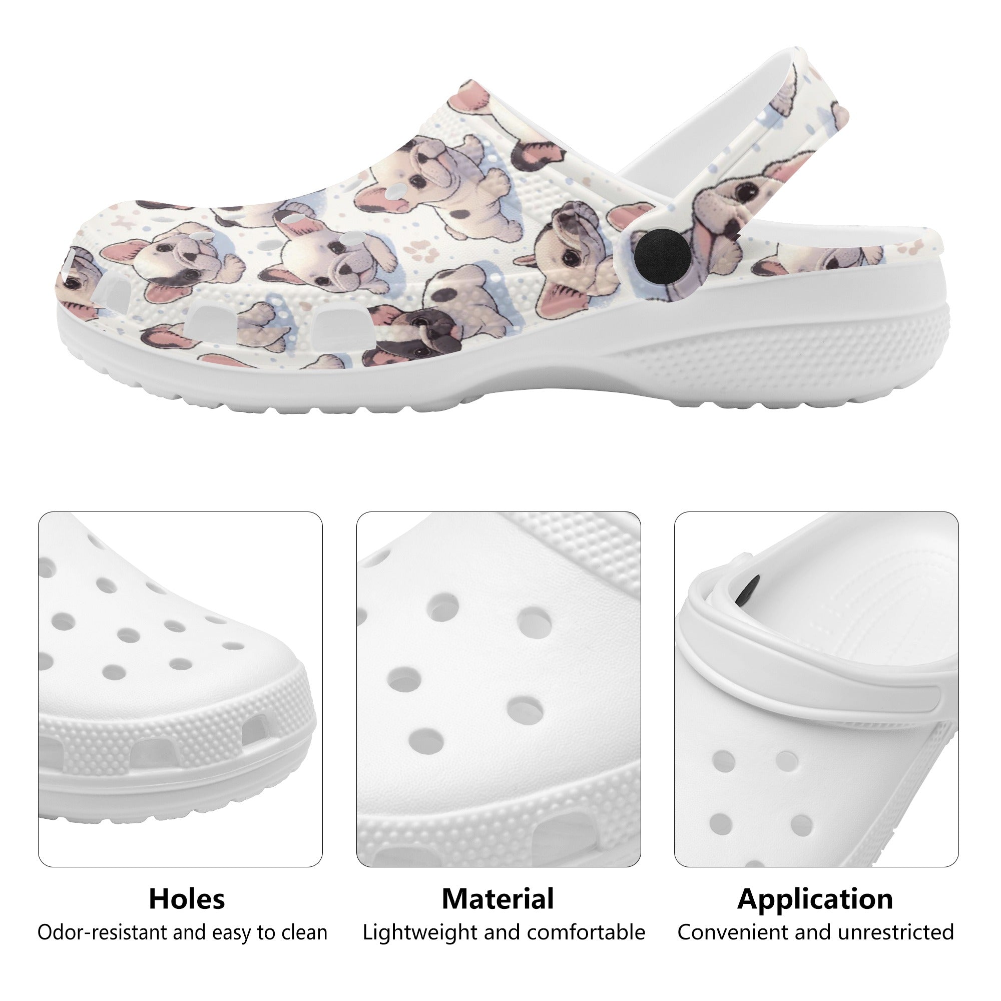 Minimal-Aesthetic Premium Pet-Lover Lola - Unisex Clogs for Home Use