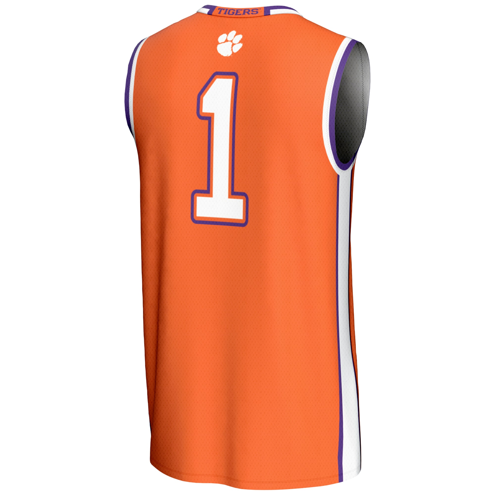 [NJP] Clemson Tigers GameDay Greats Lightweight Basketball Jersey - Orange