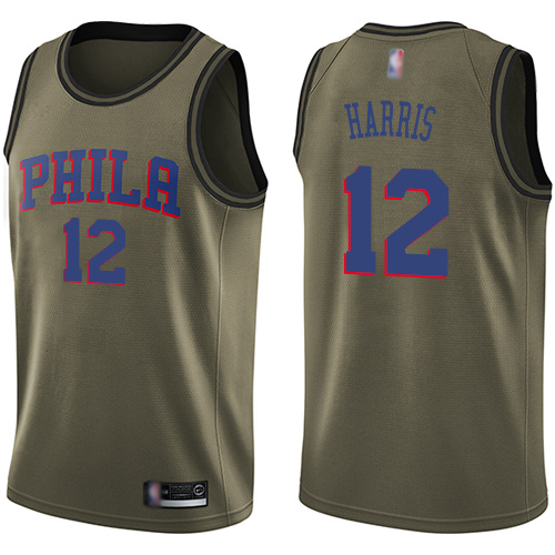 Green PHI Philadelphia 76ers #12 Nike Fan Edition Jersey NBA Fan Apparel