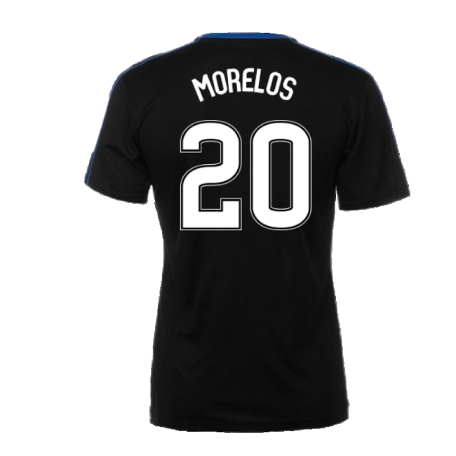 Official Glasgow Rangers Away Jersey R. 201 #7 Retro Collection (v9)