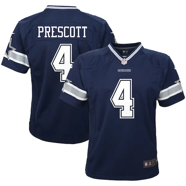 Performance Dallas Cowboys Game Jersey - Premium Navy NFL Fan Jerse...