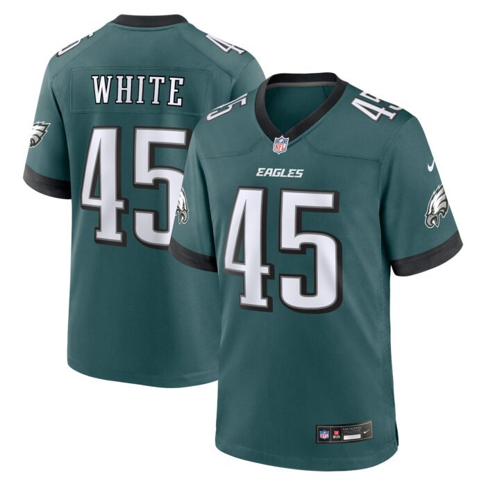 None Men's PHI Eagles Vintage Pro-Level Jersey Football Apparel