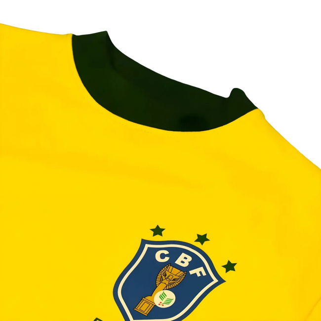 Cup Brazil 1982 World Cup Home Retro Football Shirt World