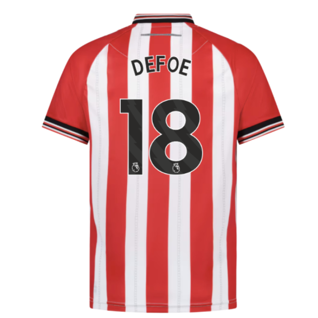 2025-2026 Sunderland Home Shirt (Kids) (Defoe 18)