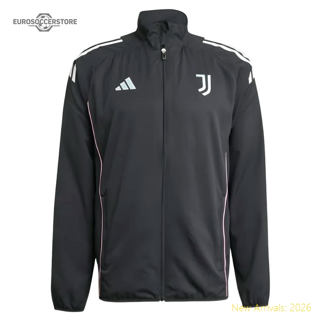 Elite 2025-2026 Bianconeri Presentation Training Jacket (black)