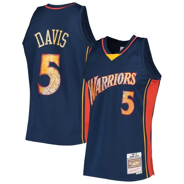 All-Star Baron Davis GSW Basketball Jersey - Team Colors