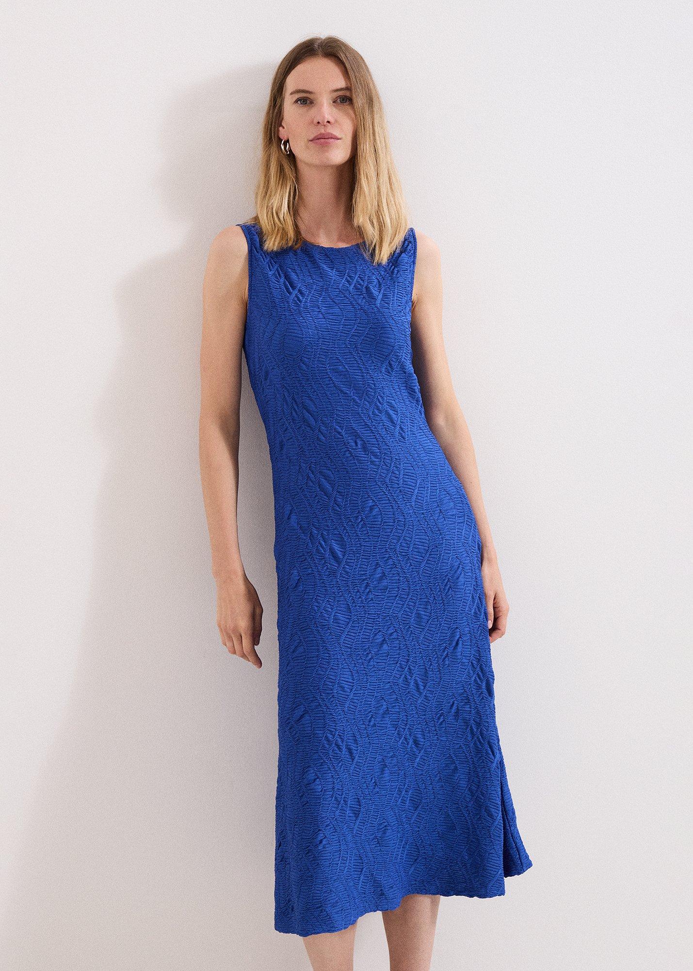 Talia Textured Midi Dress