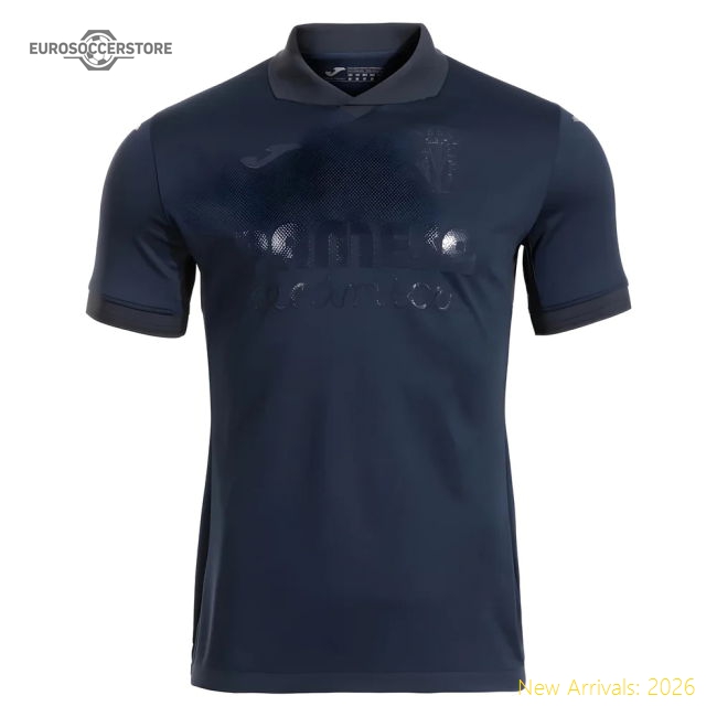 Authentic Third Villarreal Jersey 2025-2026 Moisture-wicking