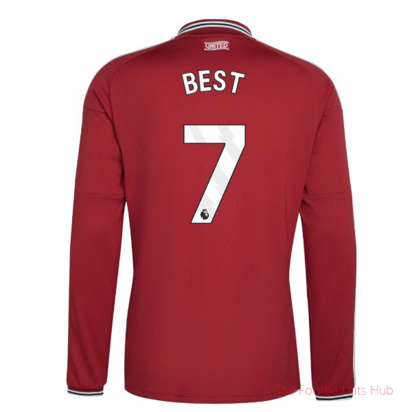 Manchester United 2026 2027 Long Sleeve Home Shirt (Best 7)