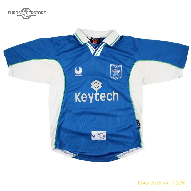 Rochdale Children 2002 Home Jersey Shirt Football Fan Apparel