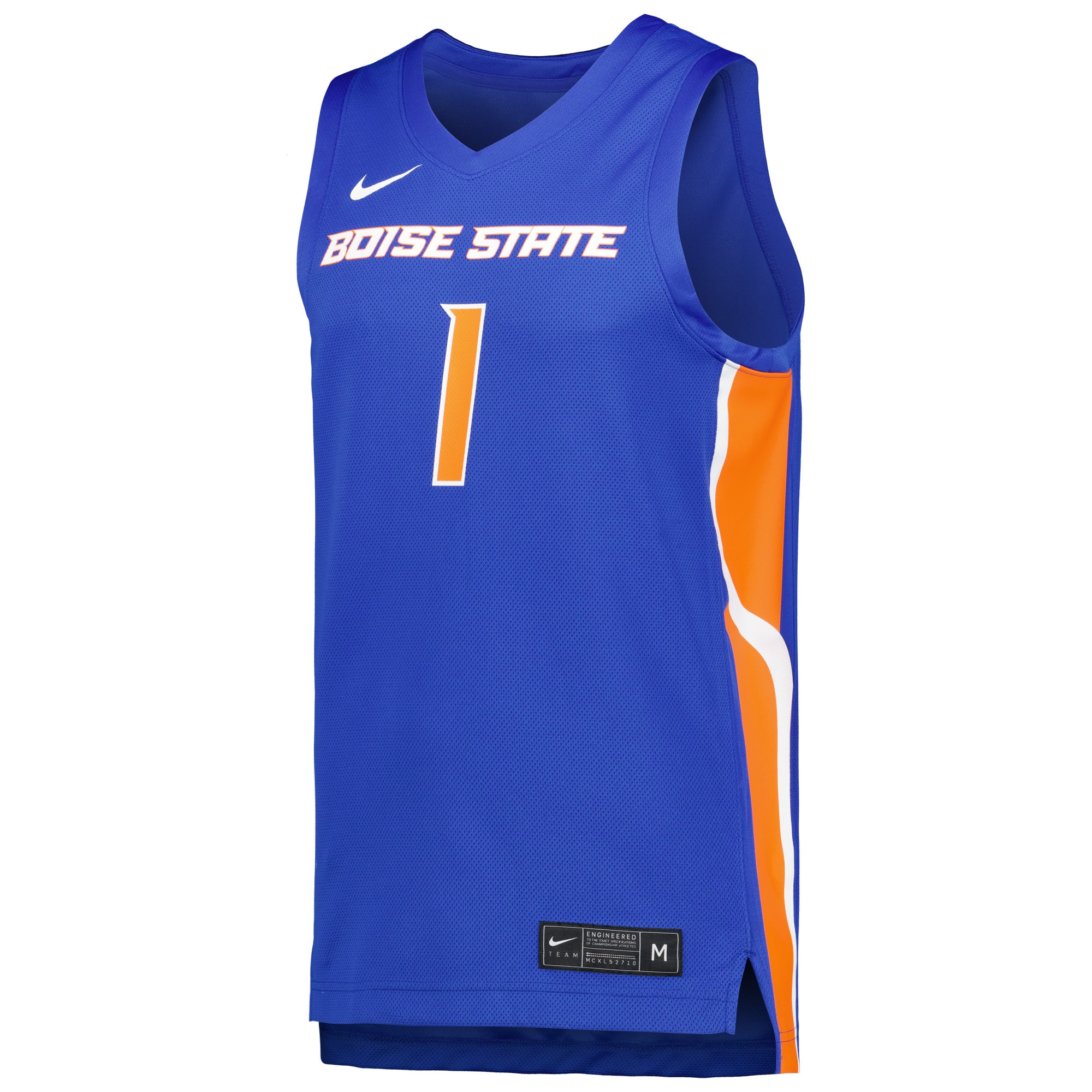 [DDG] Boise State Broncos Replica Basketball Jersey - Royal