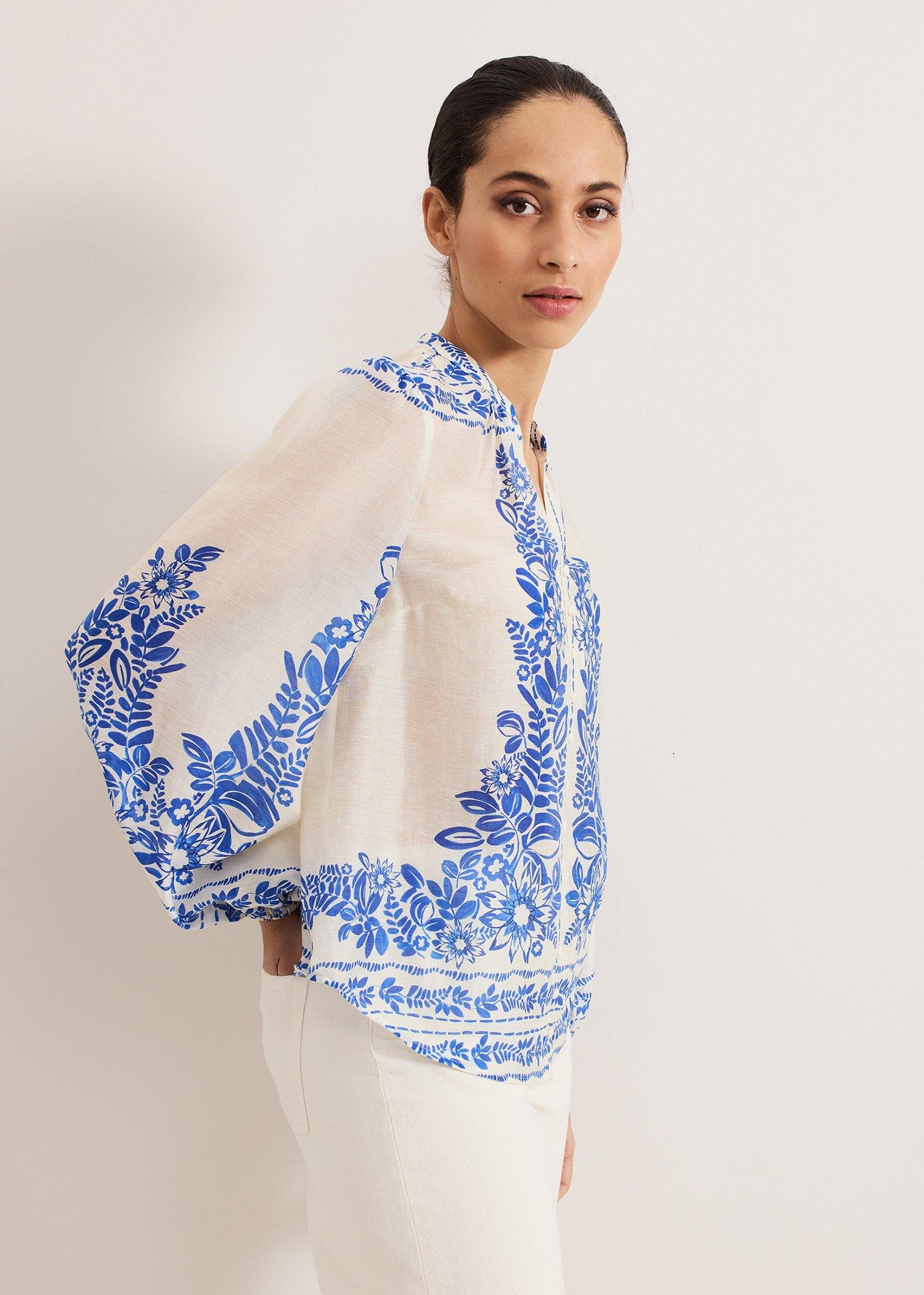 Marisa Linen Blouse