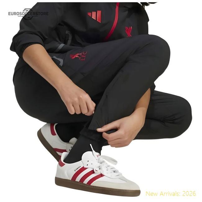Premium 2025-2026 Liverpool Competition Sweat Pants (black) - Kids