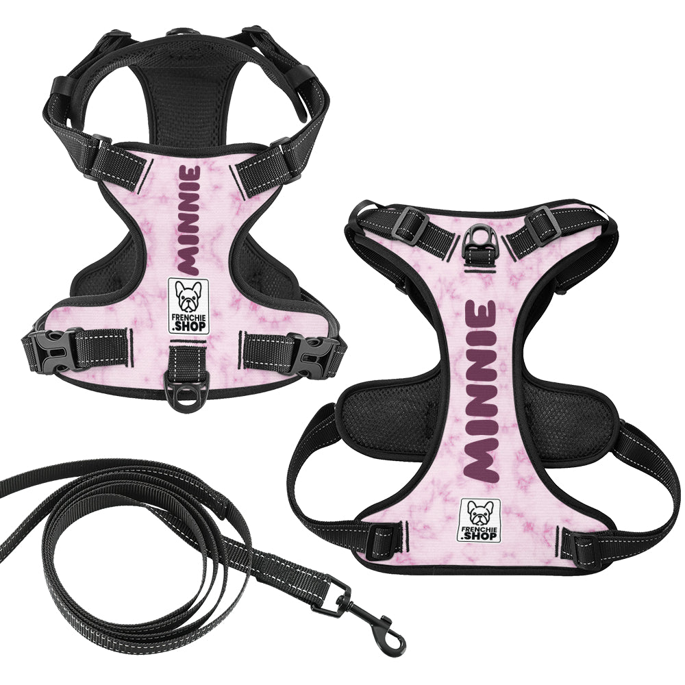Herbie - Personalized No-Pull French Bulldog Dog Harness