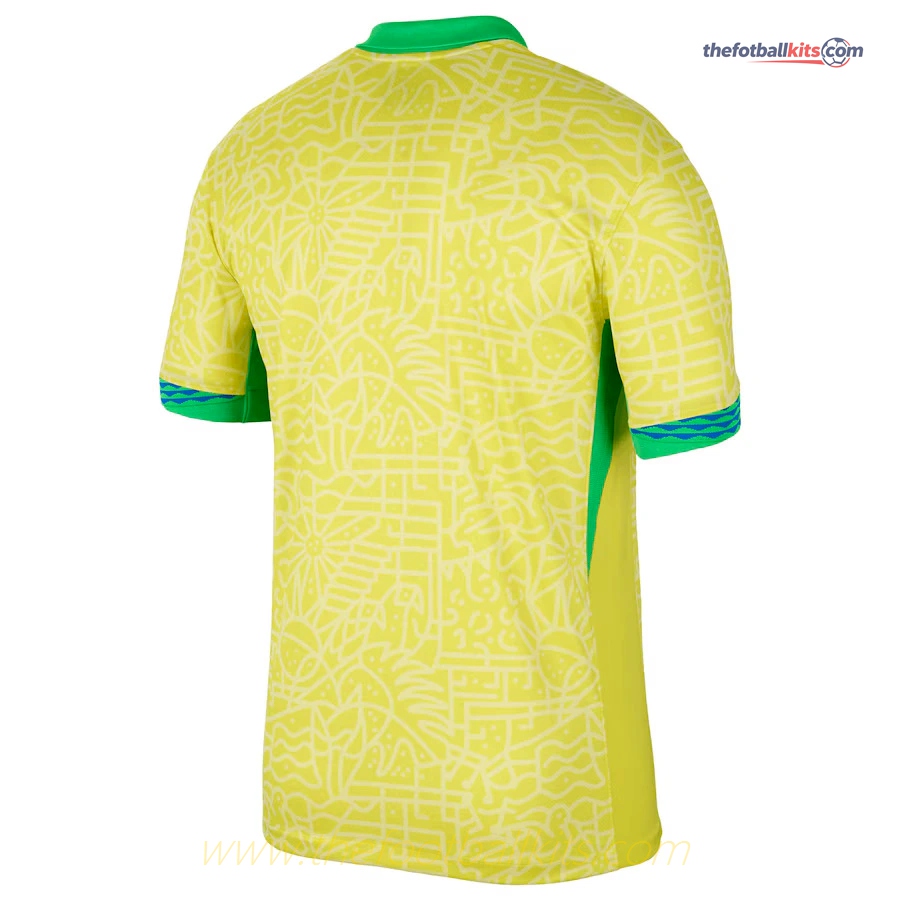 Match Quality Brazil Home Soccer Kit 2024 Collection