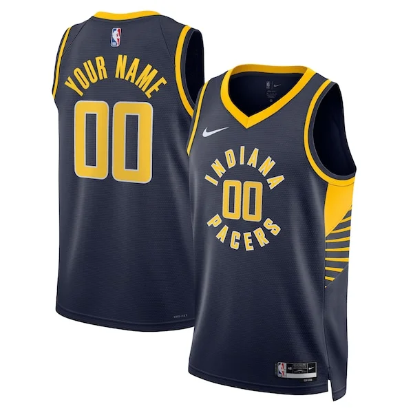 Indiana Pacers IND Swingman Jersey - fashionable Basketball - Navy