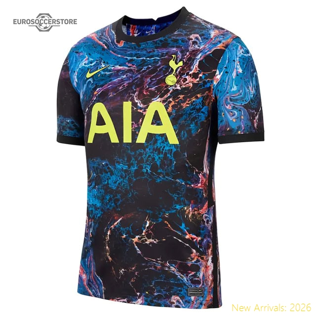 Authentic 2021-2022 Tottenham Hotspur Away Shirt - Premium Quality
