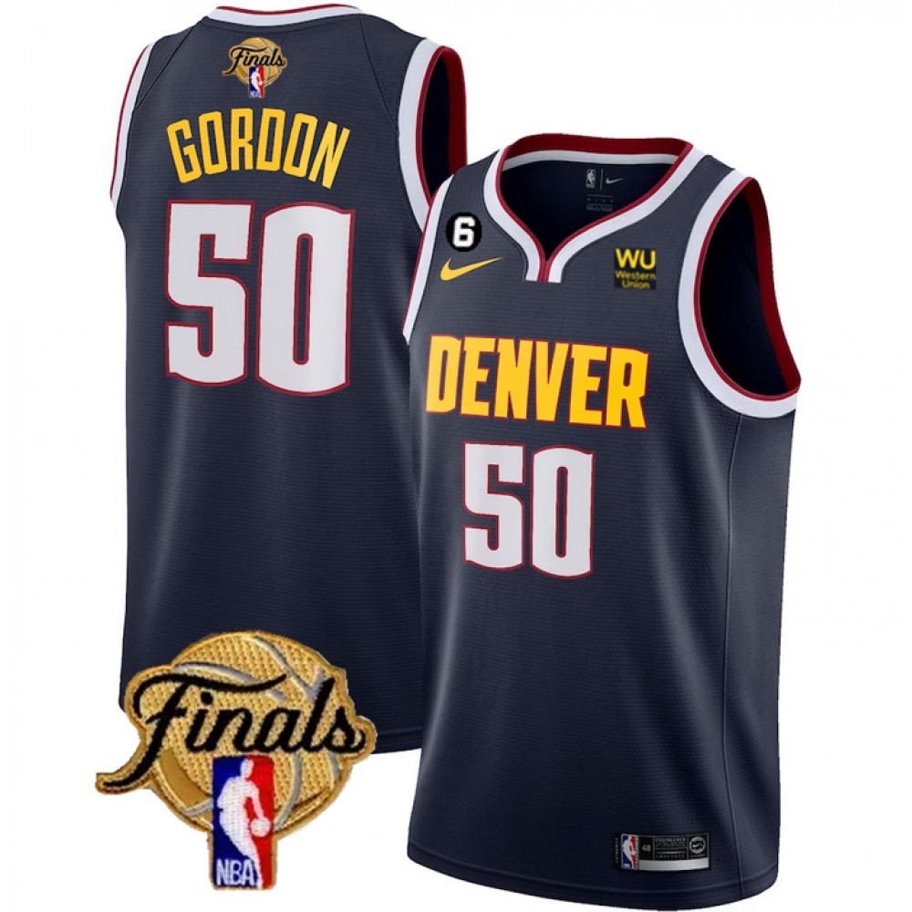 Denver Nuggets 50 Navy Jersey - - Must-Have Jersey
