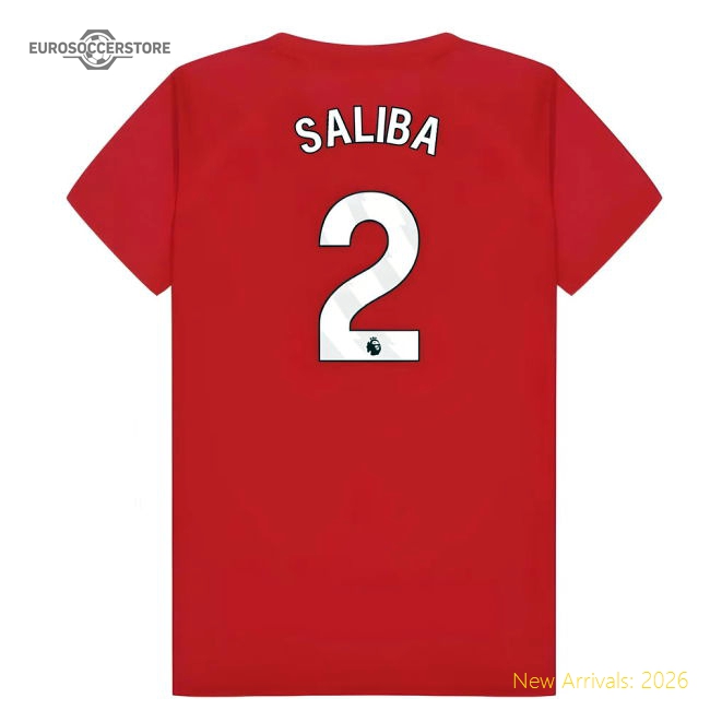 First-class Arsenal Shirt Saliba Jersey 2023-2024 Breathable