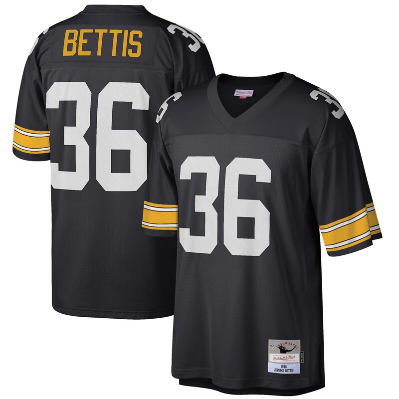 None Jerome Bettis PIT Steelers Iconic Authentic Jersey Football Appar