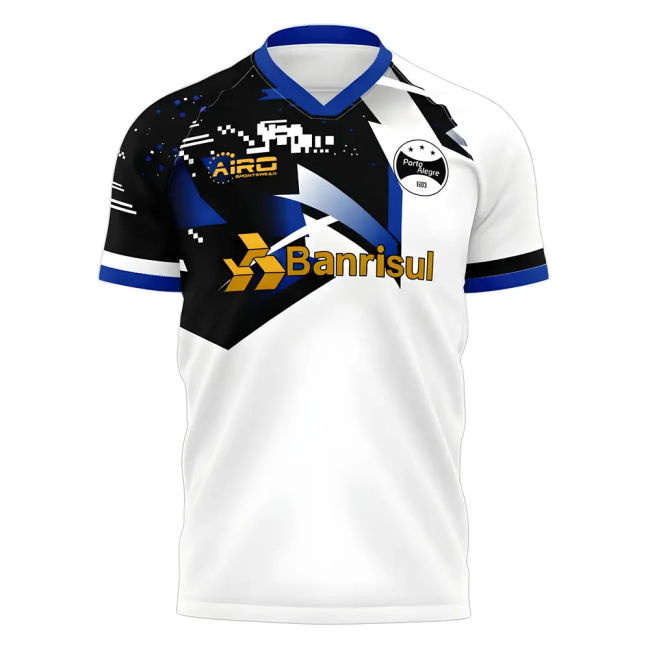 Away Jersey Gremio 202 #5 Retro Collection Economical Trendy (v8)