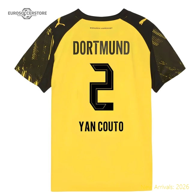 Borussia Dortmund 2024-25 Home Fan Version For Kids Couto Game