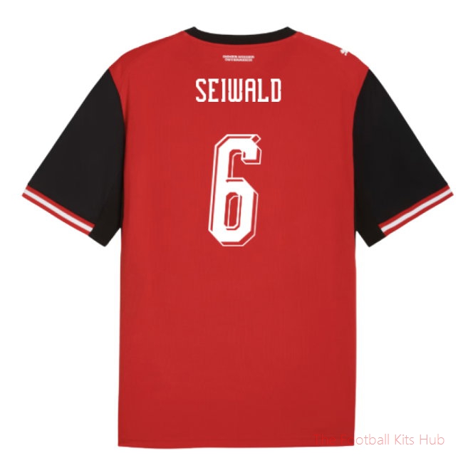 [LK] 2026/27 Austria Home Shirt (Seiwald 6)
