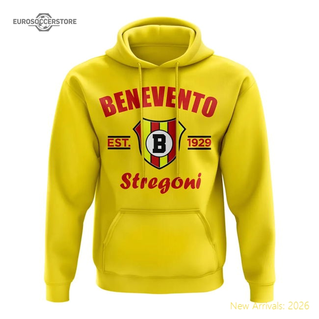 Benevento Established Football Hoody (Yellow)