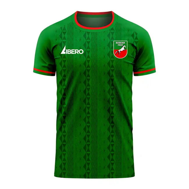 Burkina Faso 2025-2026 Home Concept Football Kit (Libero) - Womens