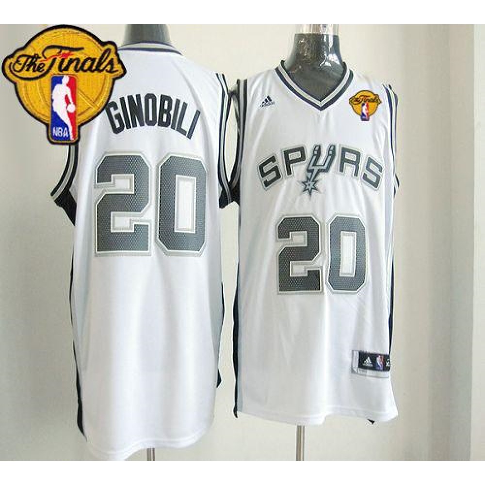 Pro Men's San Antonio Spurs #20 Manu White Basketball Jersey