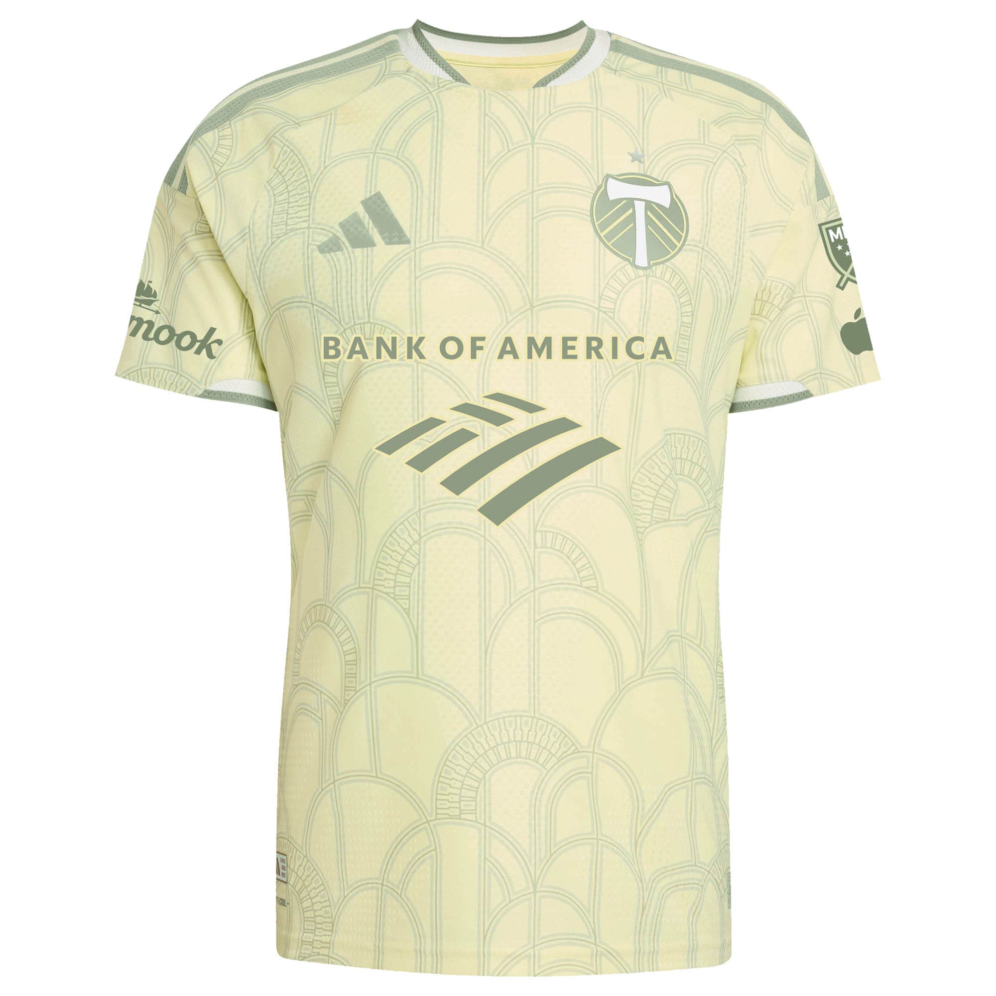 [ESK] David Da Costa Portland Timbers 2026 Civic Stadium Kit On-Field Authentic Patch Jersey - Yellow