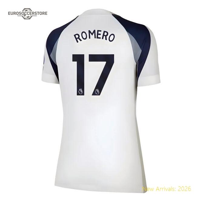 Tottenham Hotspur 2024-25 Home Fan Version For Women (Romero Match