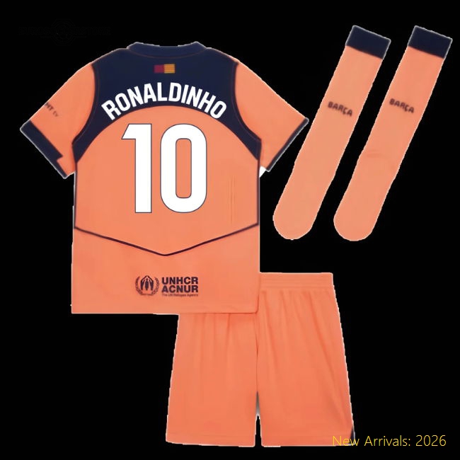 Football Team Ronaldinho Comfortable Mini Jersey Drycell Easy-care
