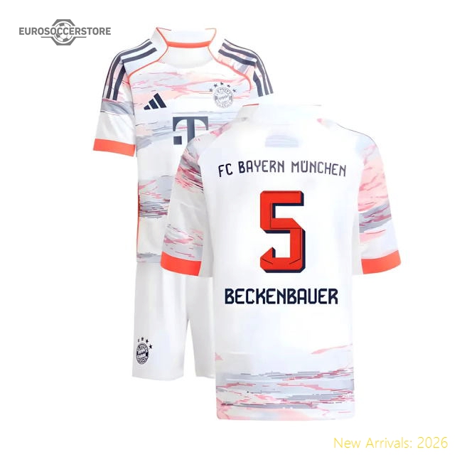 Excellent 2025-2026 Bayern Munich Away Mini Kit (beckenbauer 5)