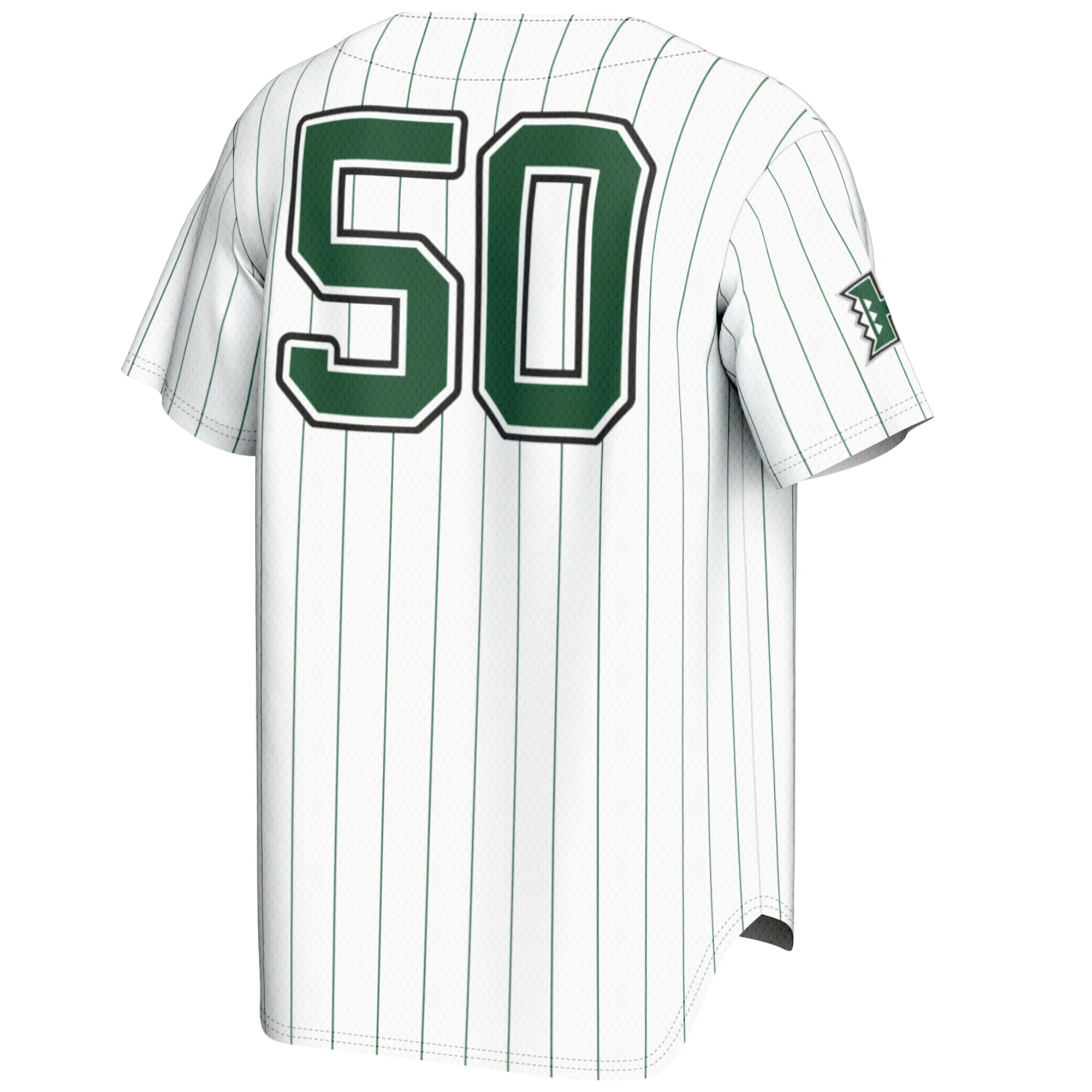 [NJP] Hawaii Rainbow Warriors GameDay Greats Lightweight Baseball Jersey - White