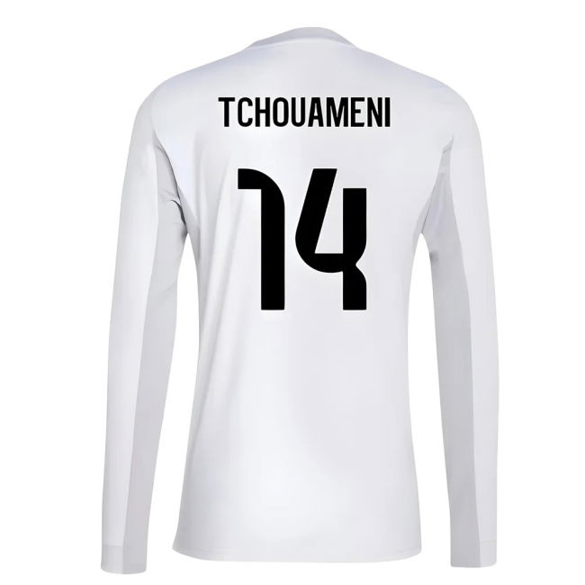 Real Madrid Long Sleeve 2025-2026 Home Shirt