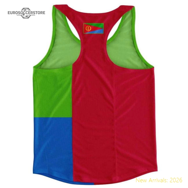 Eritrea Flag Running Vest - Economical - Match Quality - Premium Collection