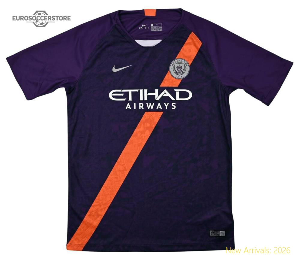 Men Mci Manchester City Third Professional Third Jersey 2018