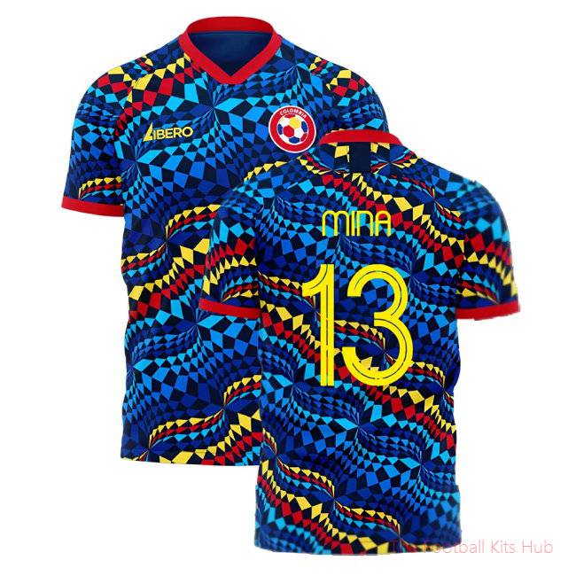 [LK] Colombia 2025/26 Fourth Football Kit (Libero) (MINA 13)