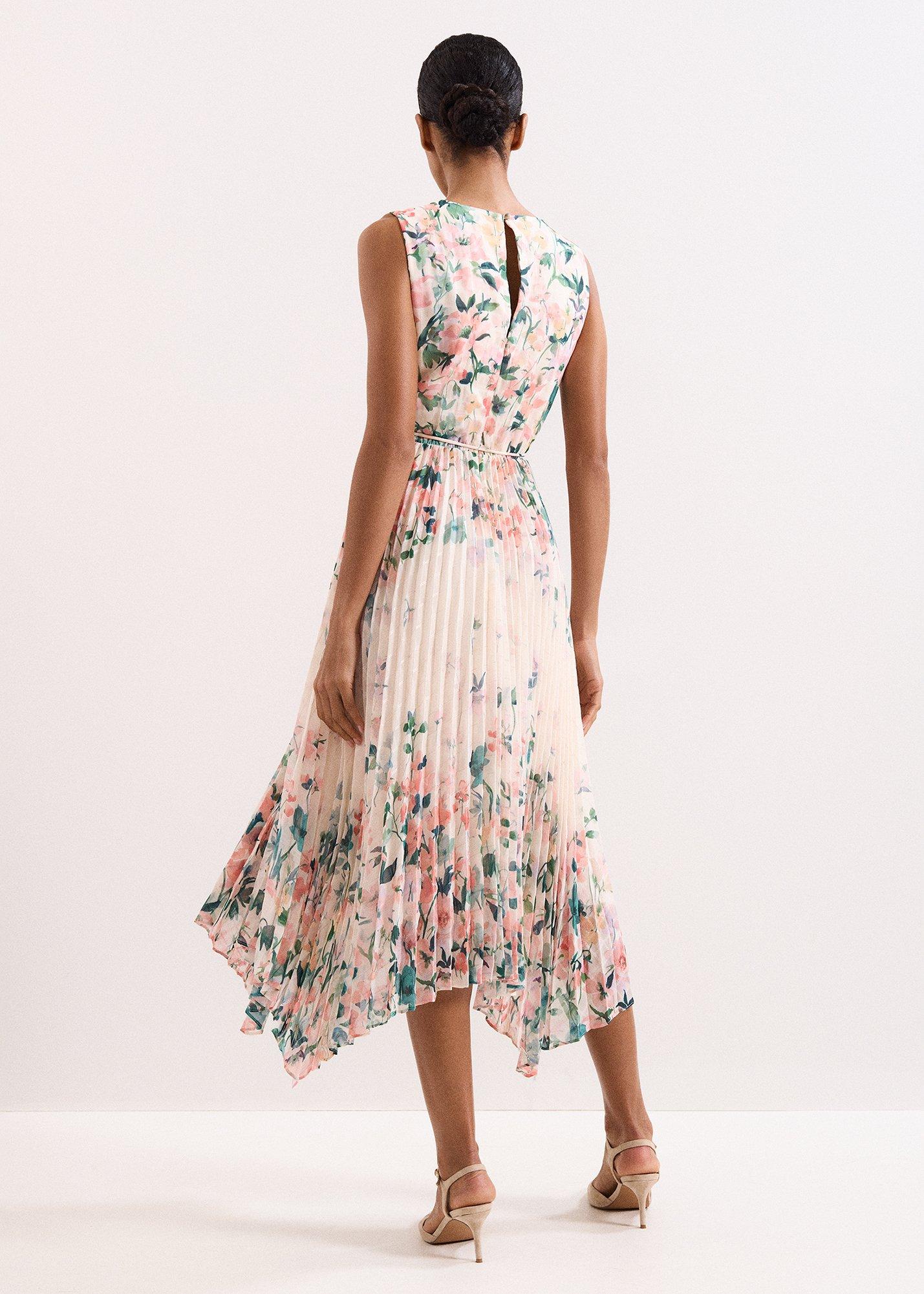Petite Georgiana Print Midi Dress