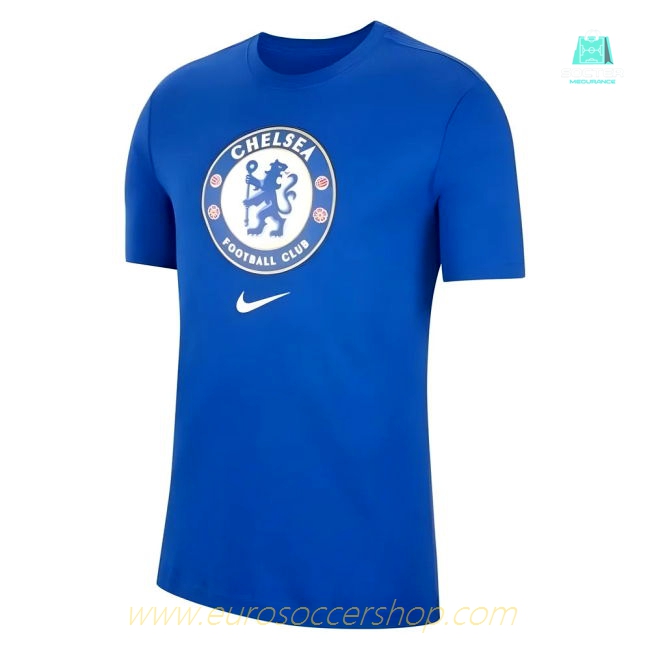 2021-2022 Chelsea Evergreen Crest Tee (Royal Blue)